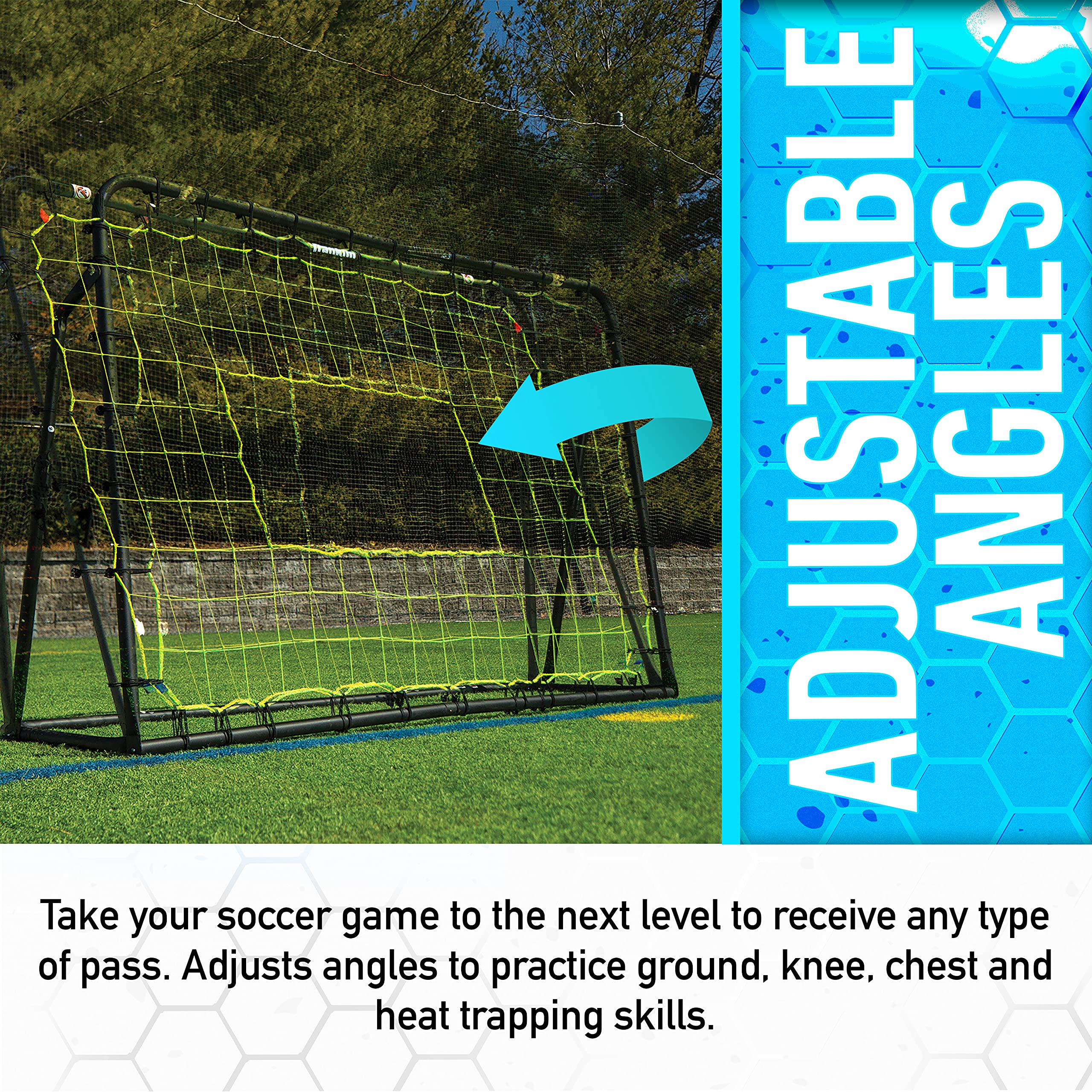 Franklin Sports Soccer Rebound Net - Training Soccer Net - Perfect for Backyard Soccer Practice - Portable 6