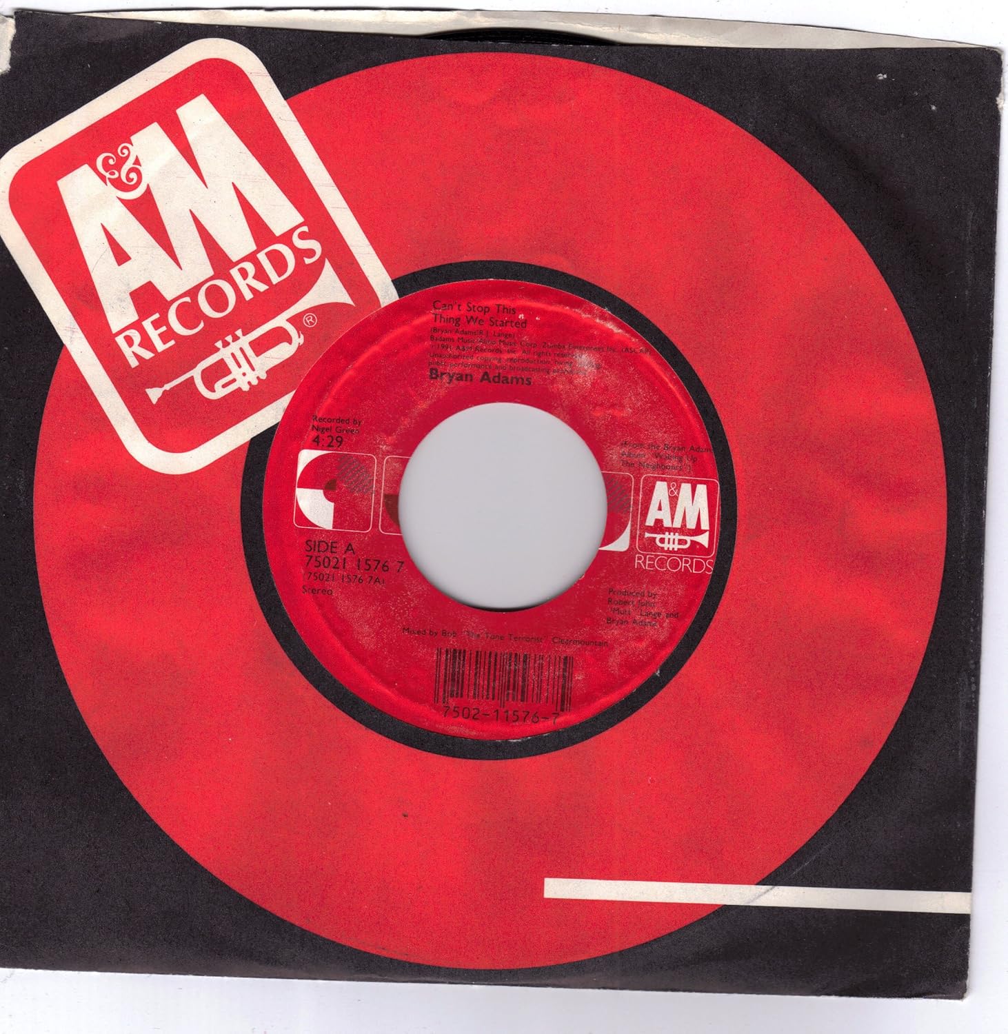Can T Stop The Thing We Started Bryan Adams - Can't Stop This Thing We Started - Bryan Adams 7" 45