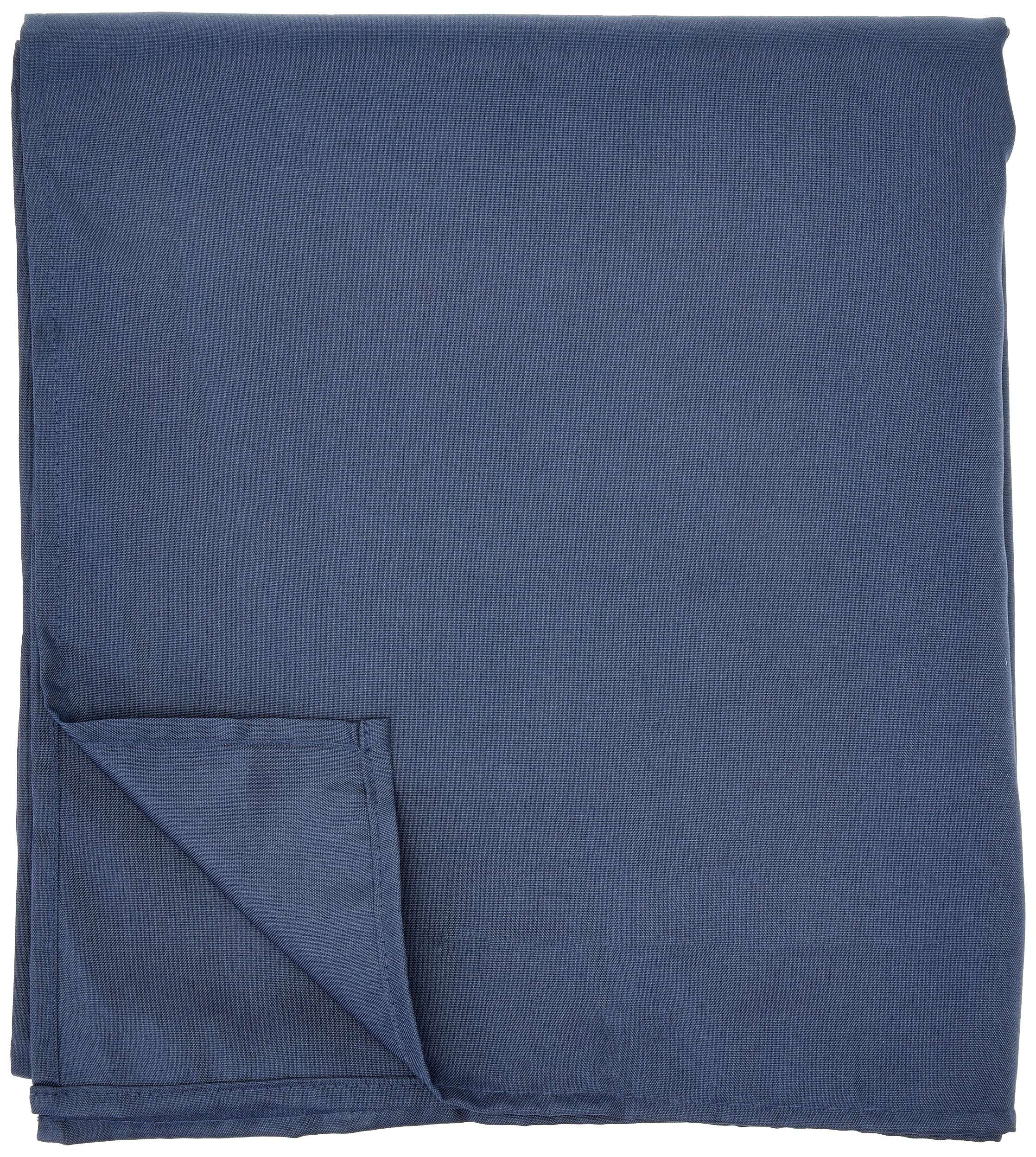 Soleil d'Ocre, Alix Rectangular Stain-Resistant Tablecloth, Polyester, Navy Blue, 140 x 300 cm