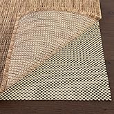 nuLOOM 6' Square Indoor/Outdoor Non-Slip Gripper Rug Pad, Cushioned Comfort & Floor Protection, Skid Resistant Pads for Outsi