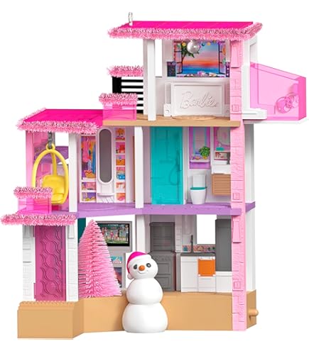 Amazon.com: Hallmark Barbie Family Deluxe House 2007
