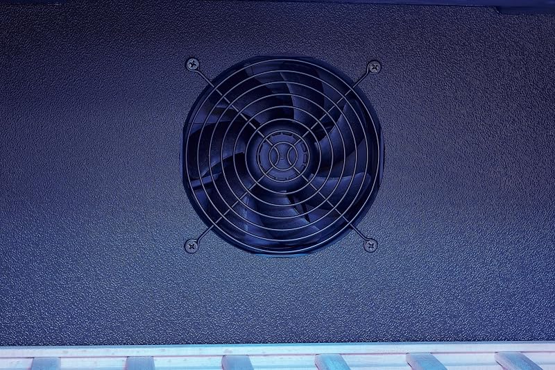 ® Vinoteca para 78 Botellas, 194L, Negro, Clase G, Doble Zona de Temperatura 5-20°C, Control Digital, Puerta de Cristal Reversible, Iluminación LED, 9 Estantes, Medidas (128,5 x 49 x 57,5 cm)
