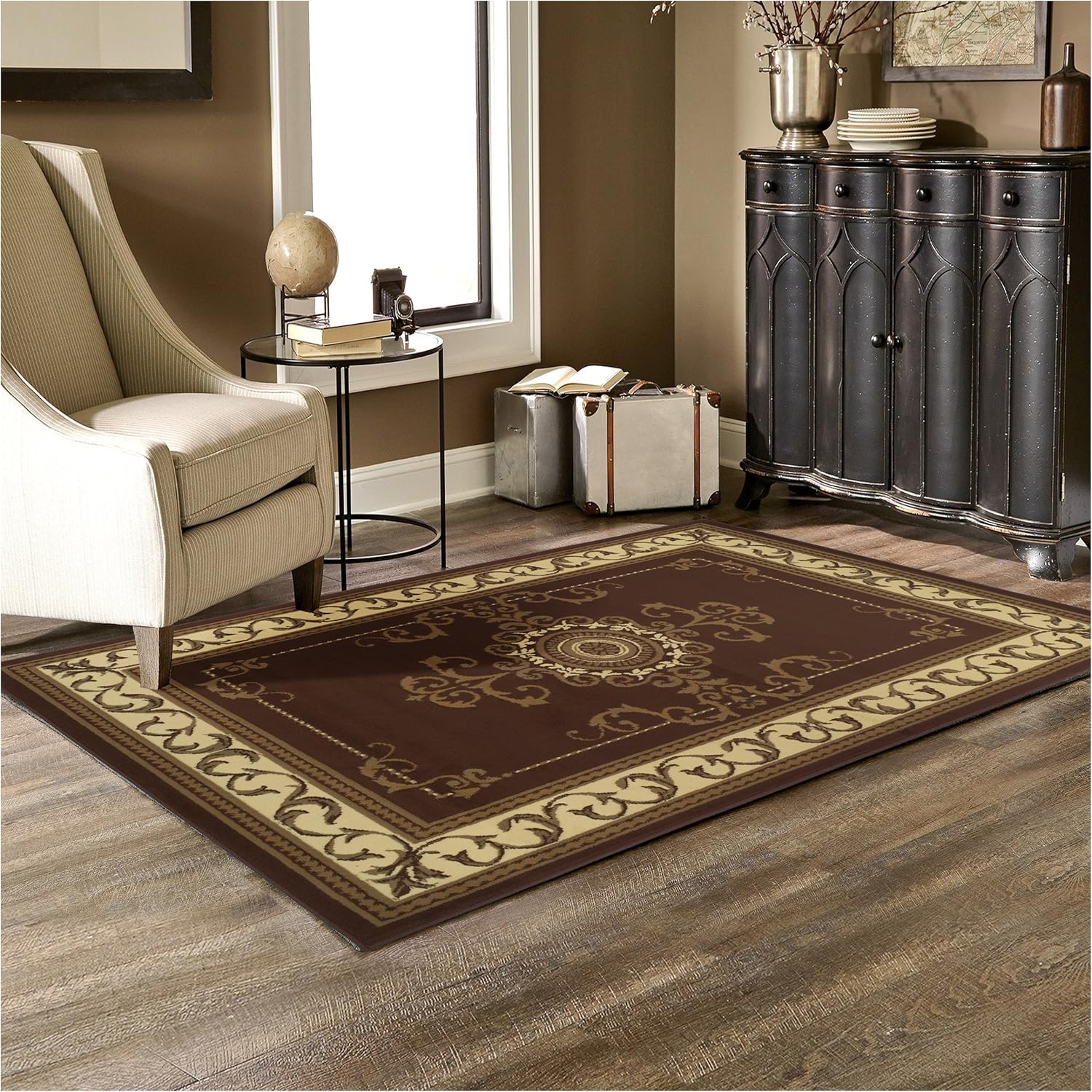 Superior Kensington Collection 5' x 8' Area Rug, Attractive Rug with
