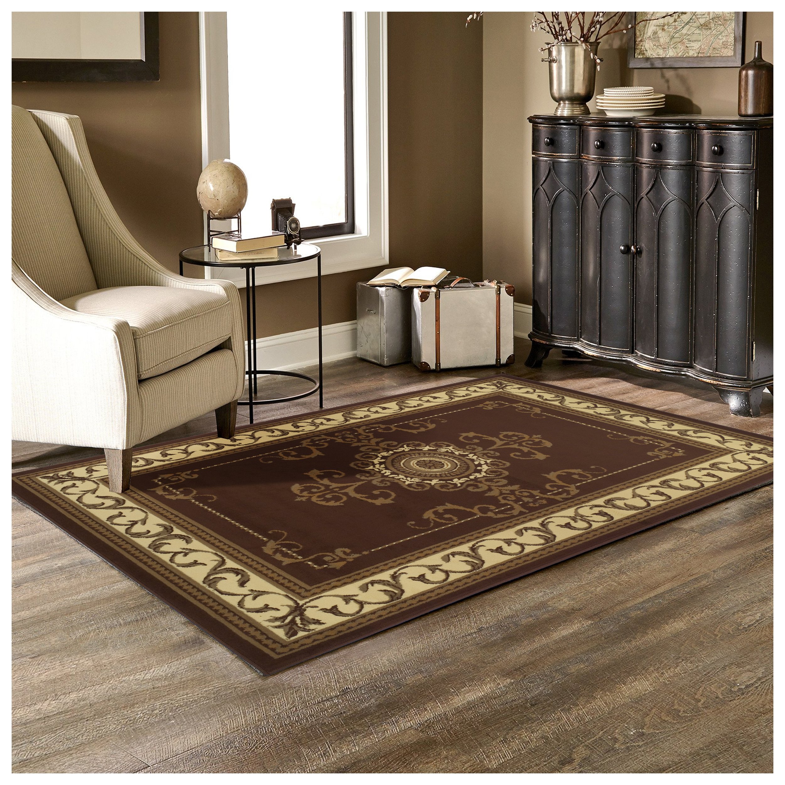 SUPERIOR Kensington Collection 3X5 Area Rug