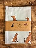 Kedunmoao Vizsla Kitchen Tea Towel - Animal Print, Cotton, 45cm x 65cm