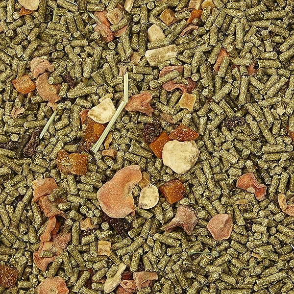 KAYTEE TIMOTHY HAY COMPLETE PLUS FRUITS AND VEGETABLES GUINEA PIG FOOD, 5-LB BAG