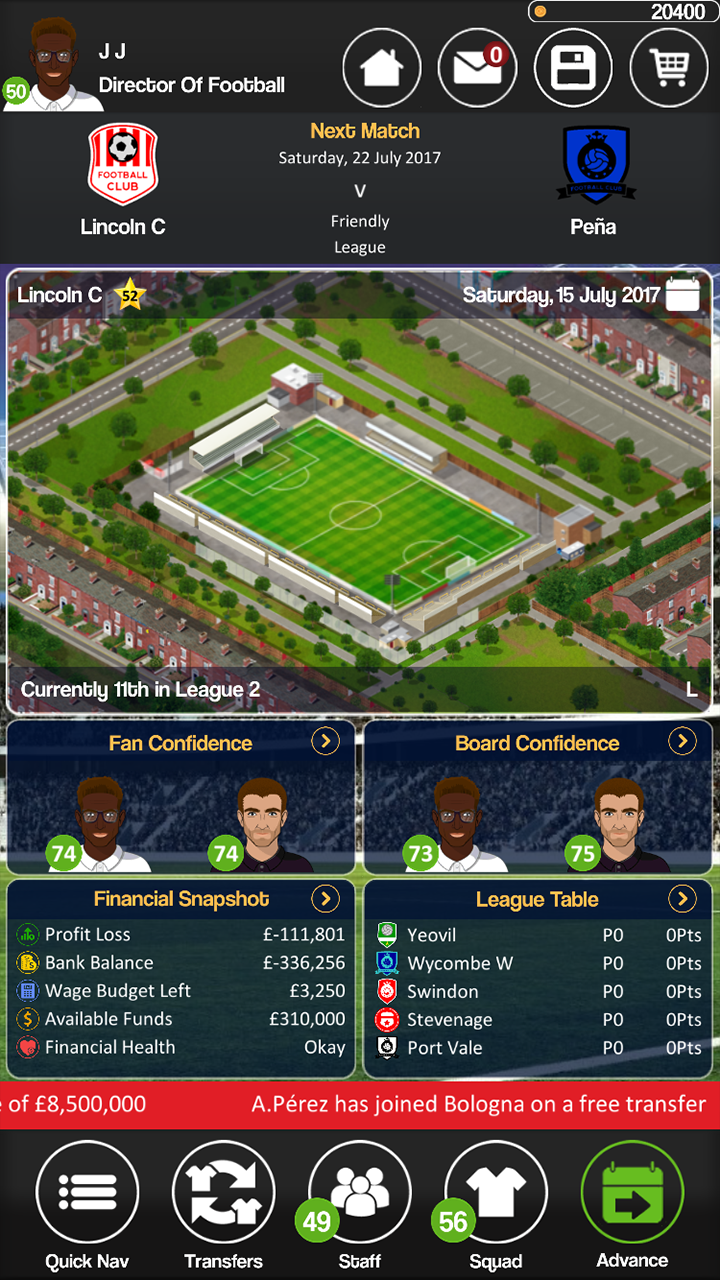 Club Soccer Director Soccer Club for