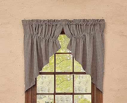 Park Designs Country Home Lined Gathered Swag 72X36
