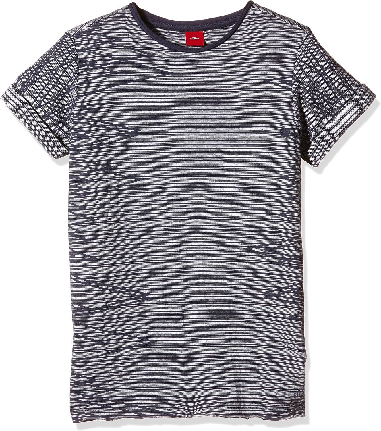 S.Oliver Jungen Langarm T-Shirt Mit Wendepailletten - Regular Fit Baumwolle