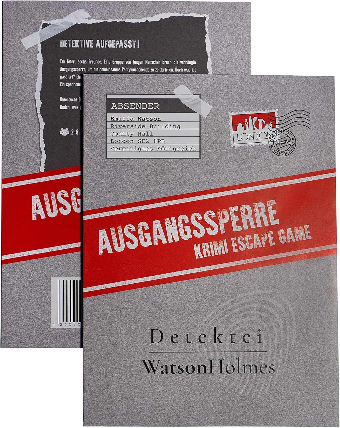 Logo of Ausgangssperre - Das Krimi Escape Room Spiel