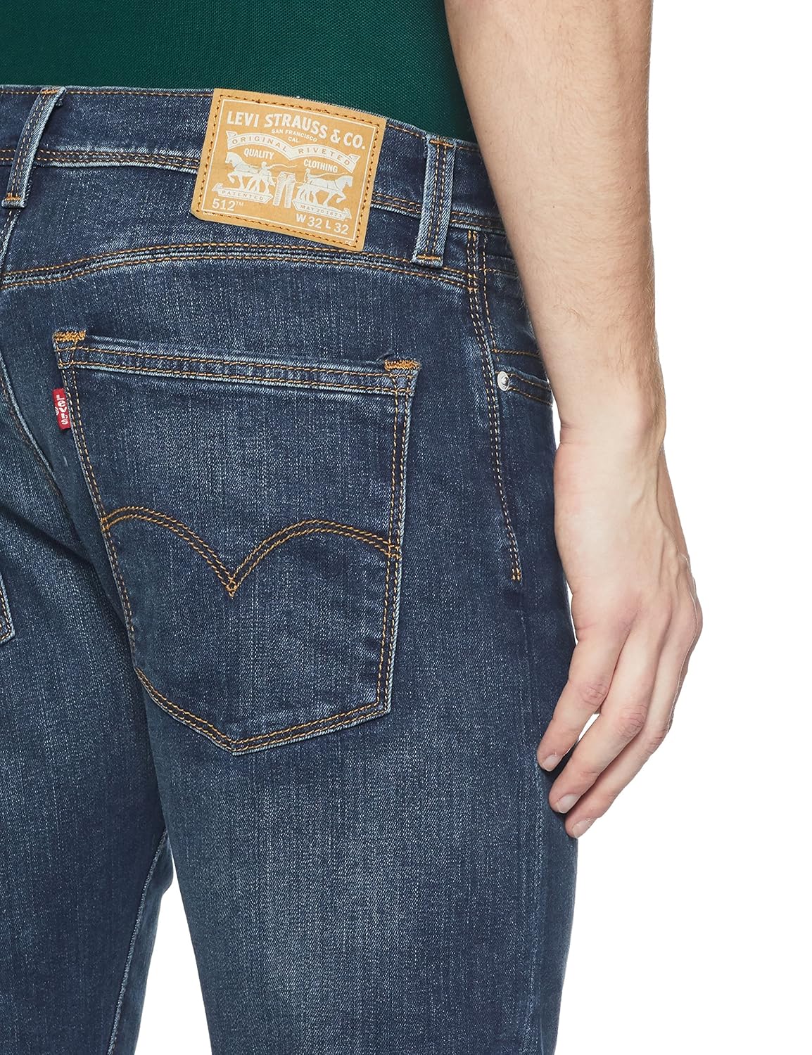 levi's men's (512) slim tapered fit jeans