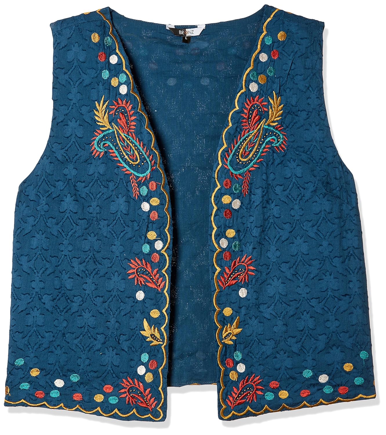 bronz women's cotton shrug