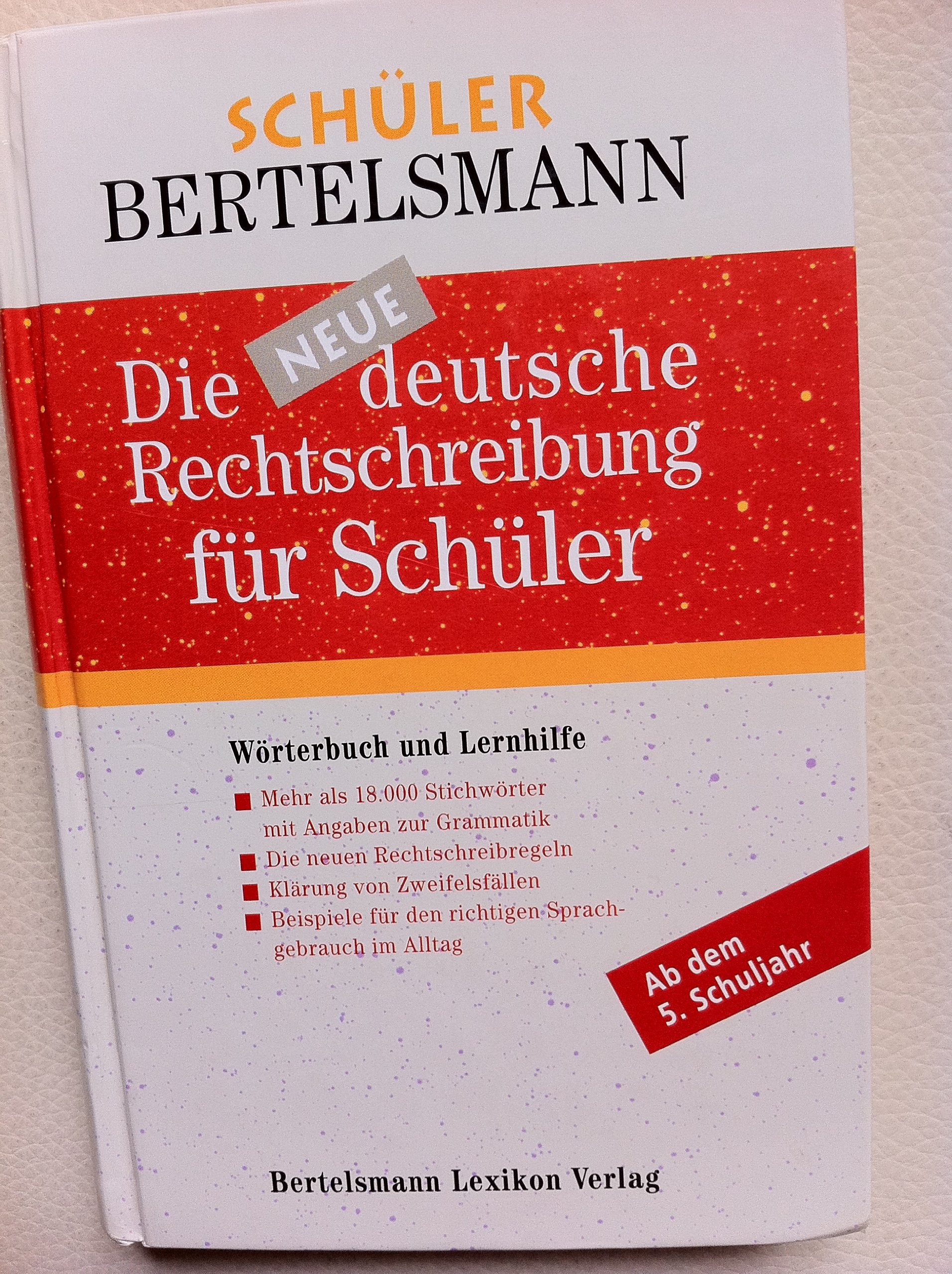 Schueler rechtschreibwoerterbuch