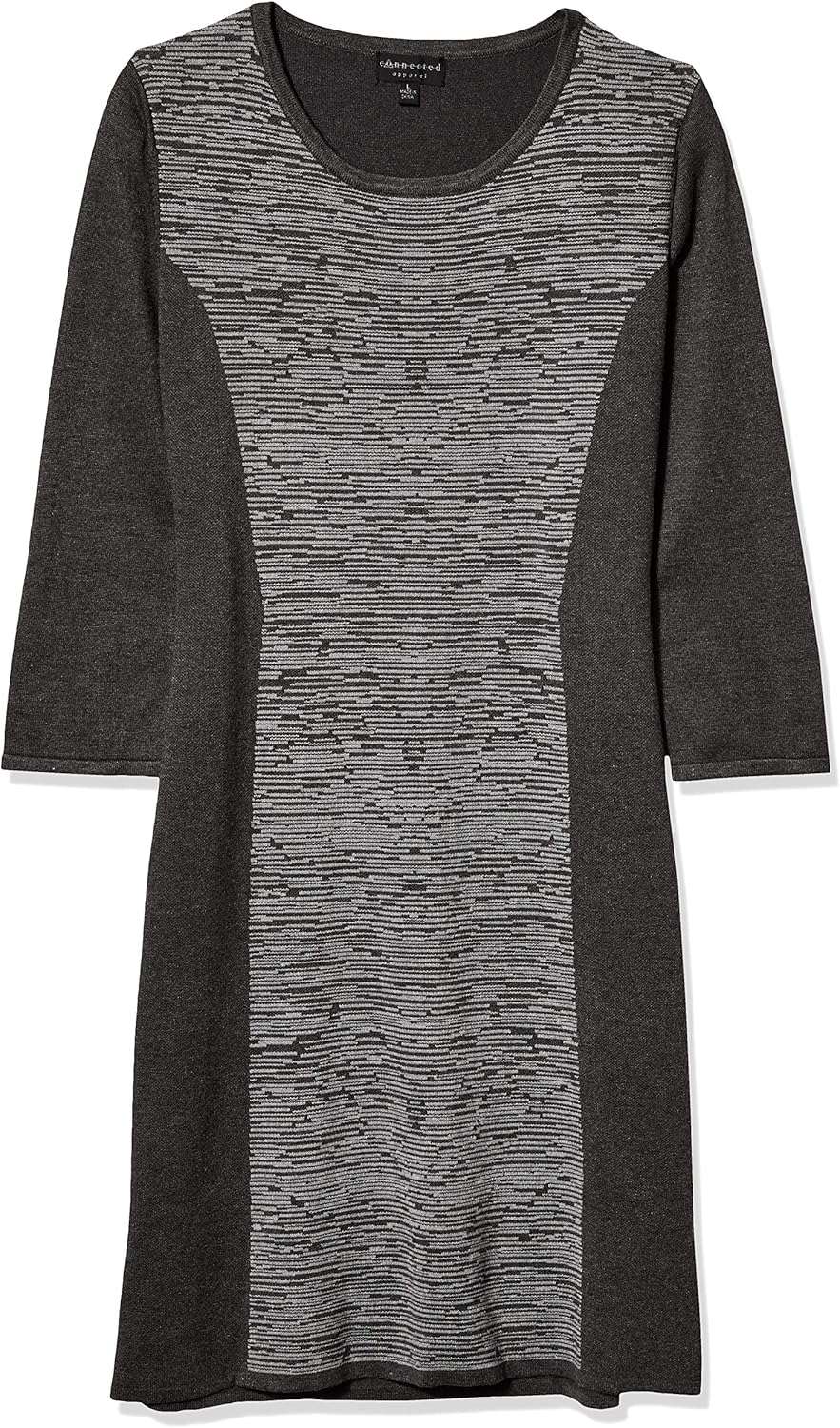 connected apparel sweater dress