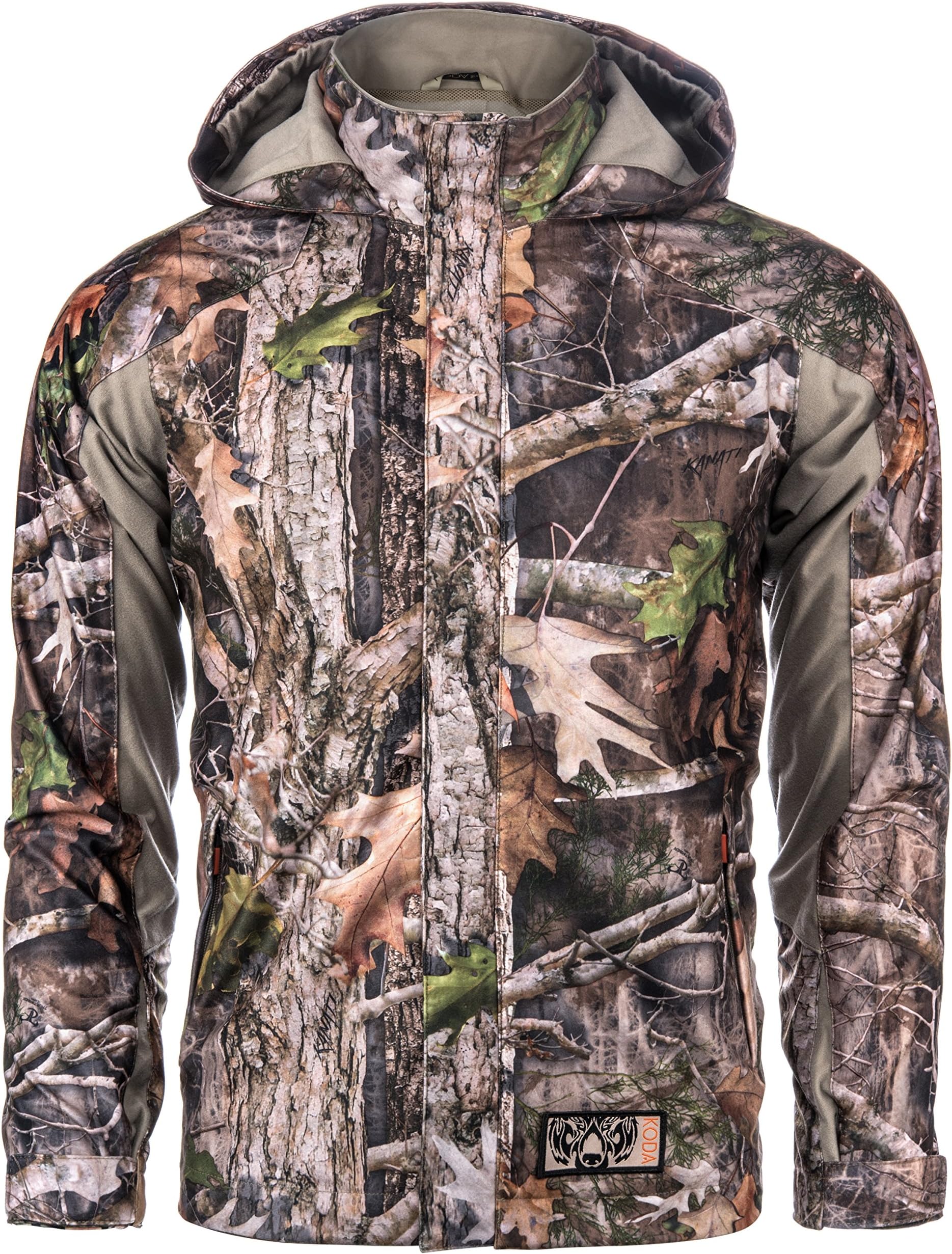 Kids True Timber Hardshell Camo Hunting Jacket, Kanati