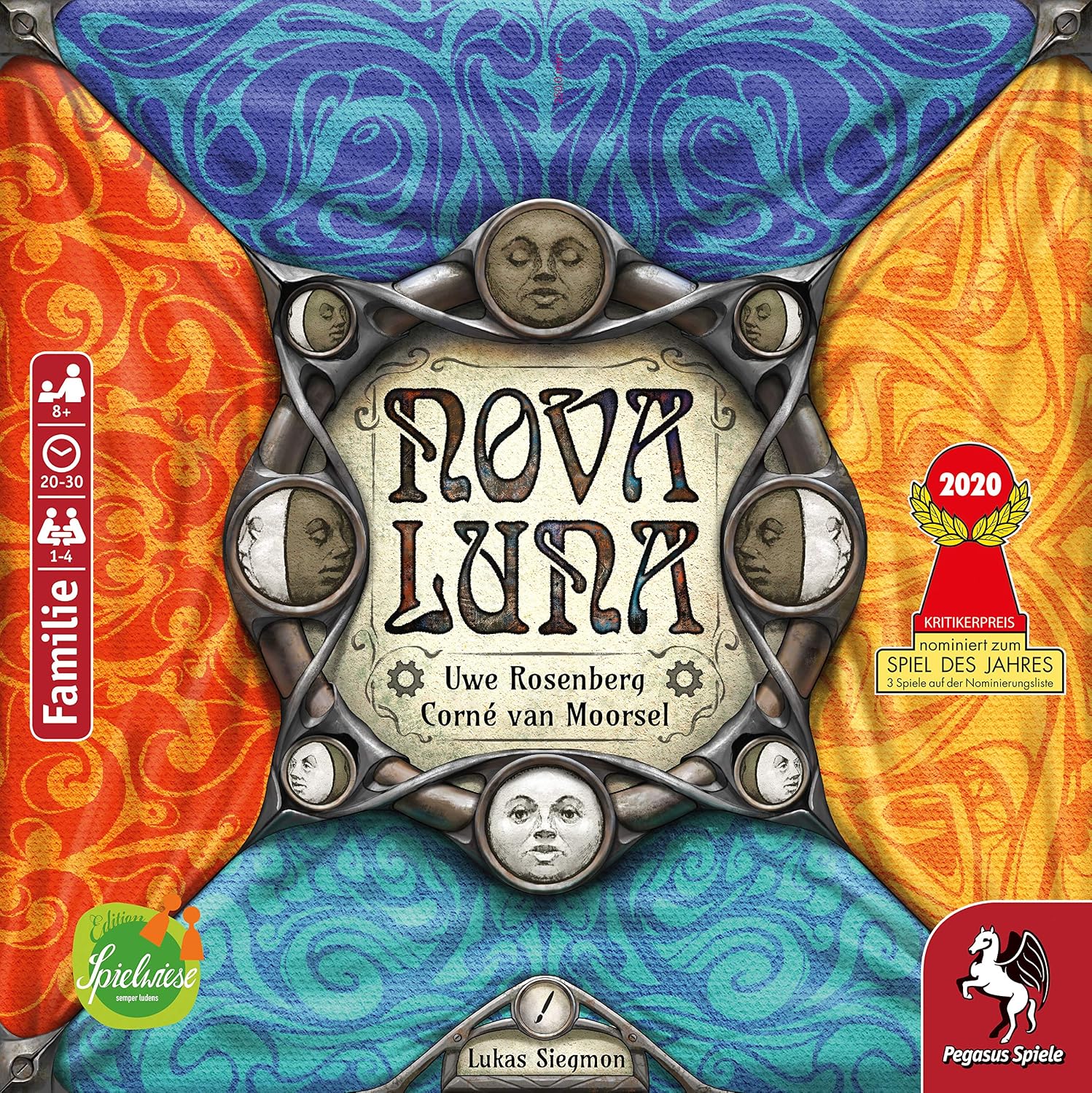 Edition Spielwiese 59050G Pegasus Spiele-Nova Luna, Multicolor - Image 3