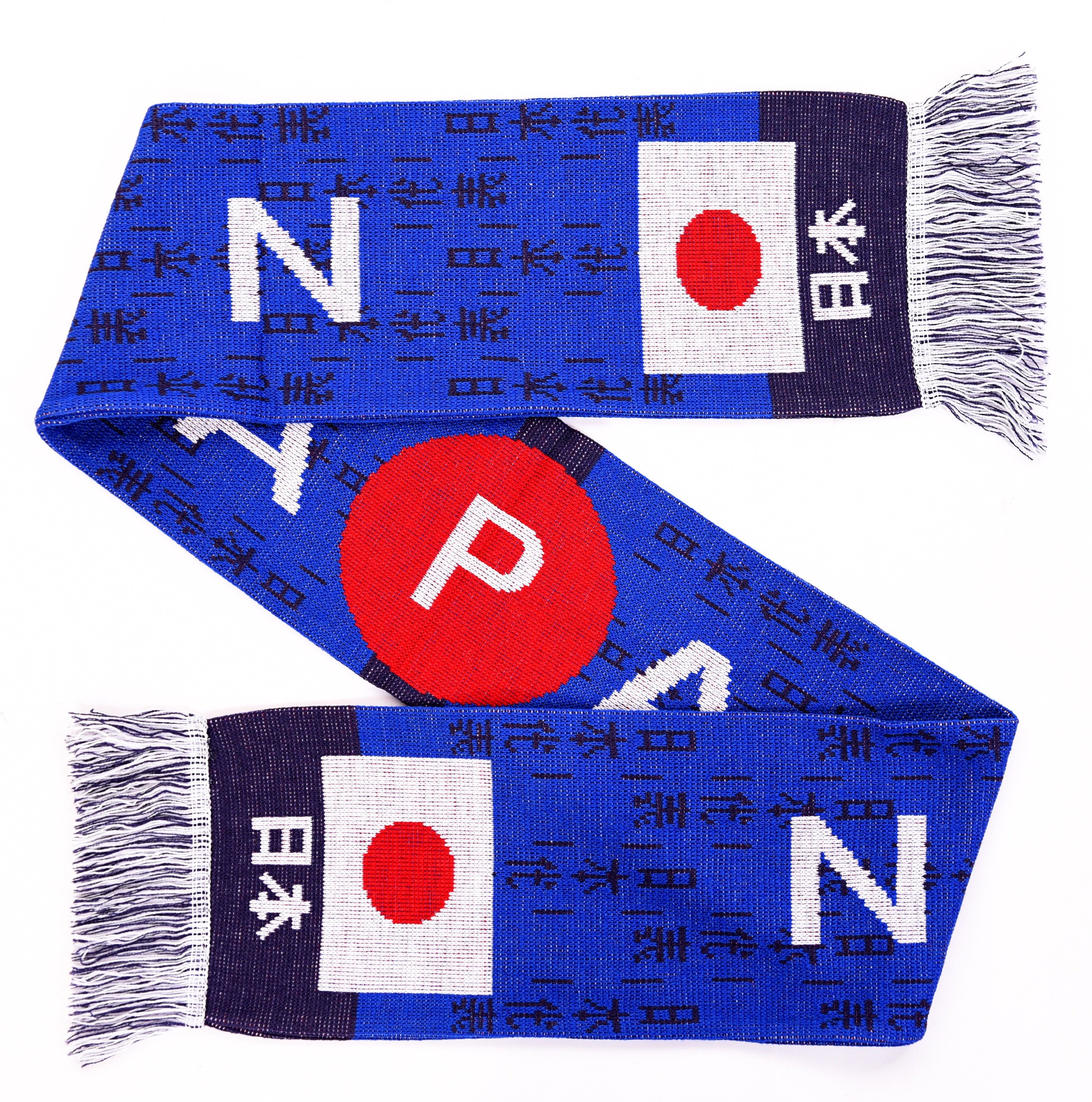 Nippon Japan Football Knit Scarf