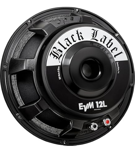 Amazon.com: Electro-Voice EVM12L Black Label Zakk Wylde Signature