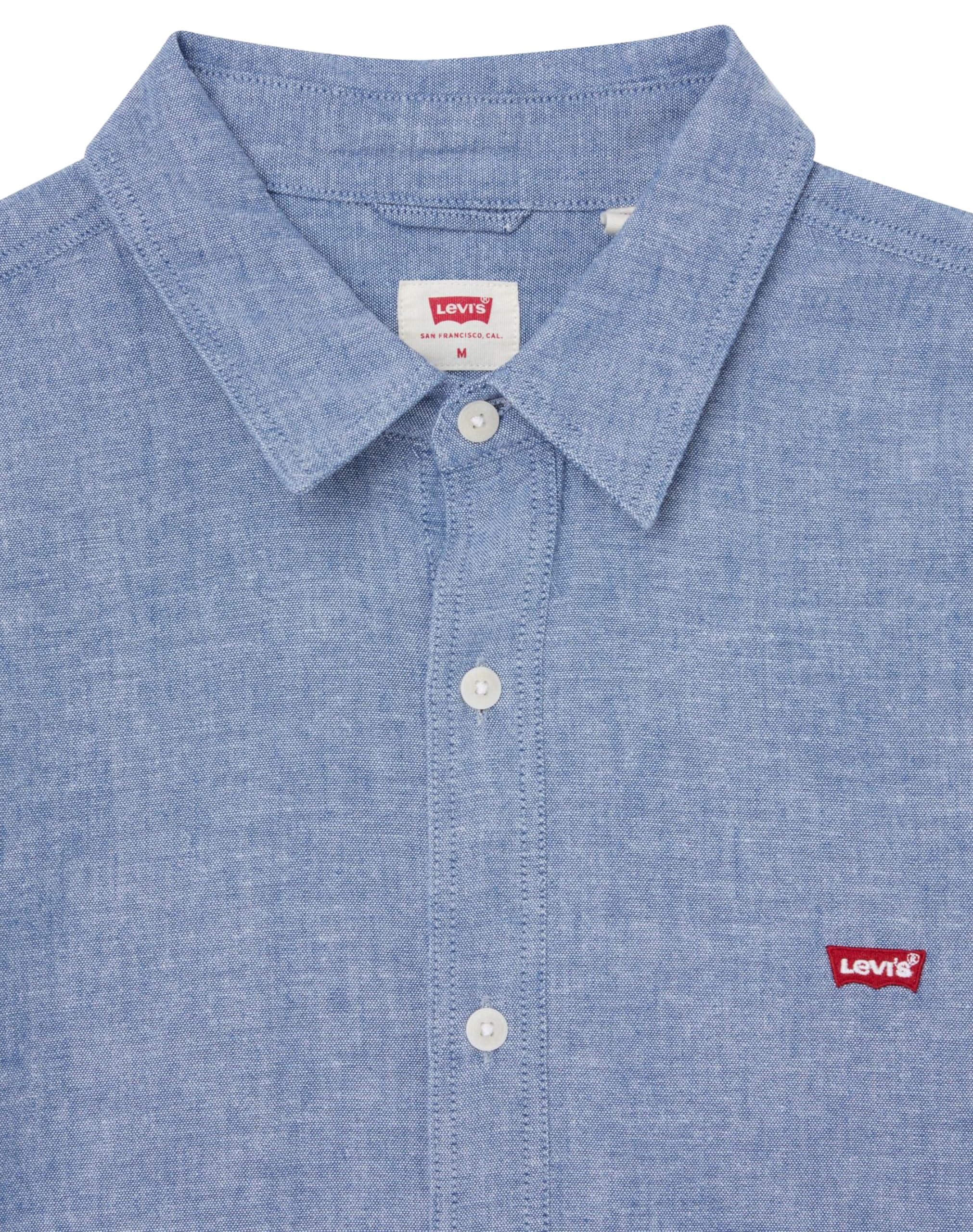 Levi's Herren Hemd Battery Housemark mit Logo, Slim Fit, Blau (Navy Peony), XS 7
