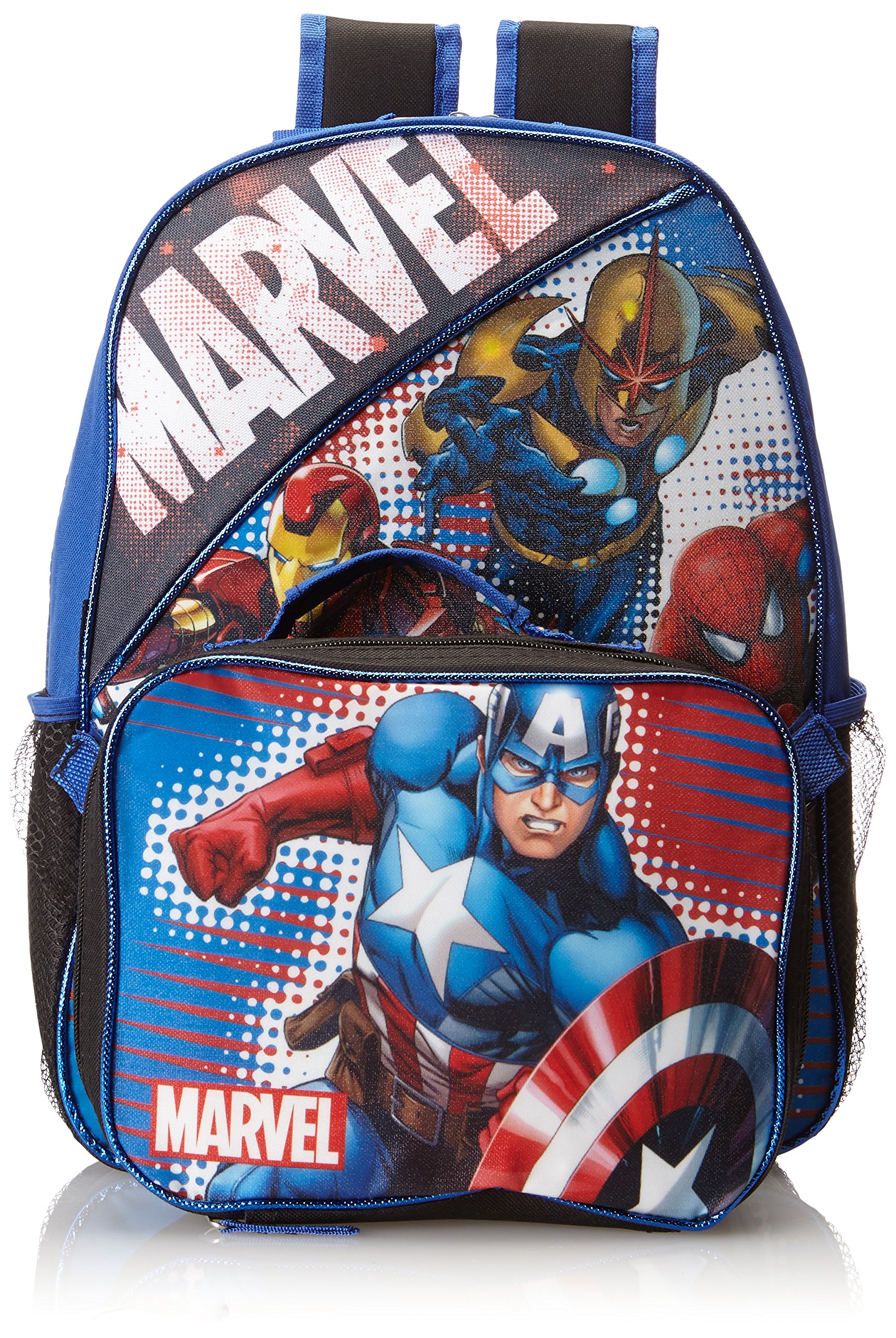 marvel heroes backpack