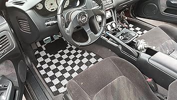 Amazon Com P2m Nissan S14 1995 98 240sx Race Floor Mats Light