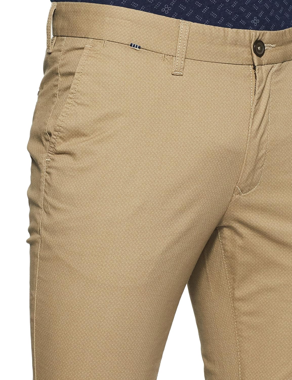 indian terrain men's skinny fit casual trousers