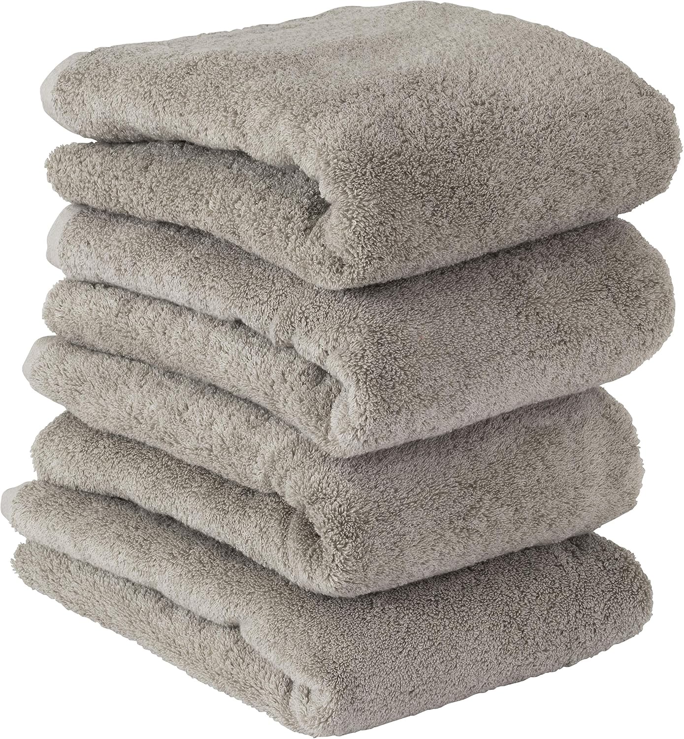 Amazon.co.jp Towel Laboratory Volume Rich 003 Bath Towel, Light Gray