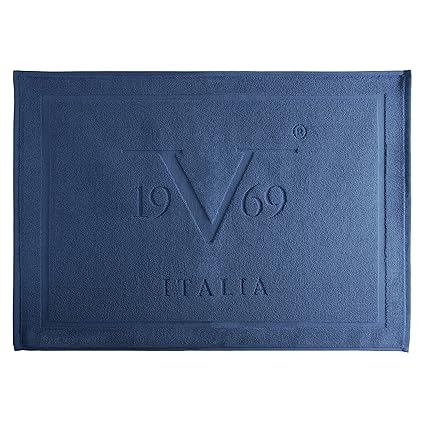 Versace 1969 Badematte, blau, 50 x 70 cm