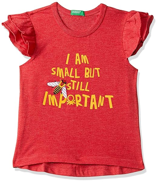 Baby Girls Plain Regular fit T-Shirt