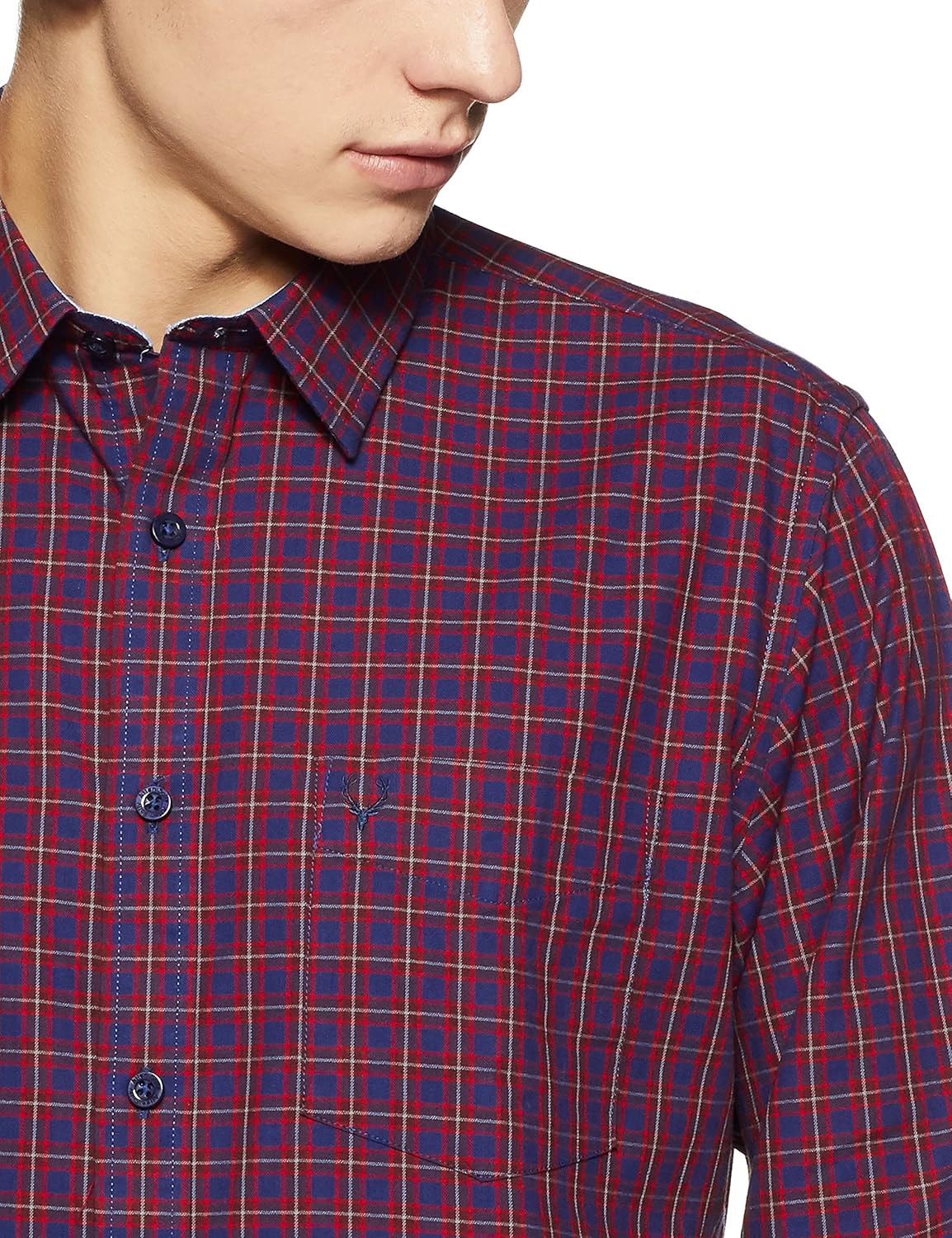 allen solly men's casual shirt