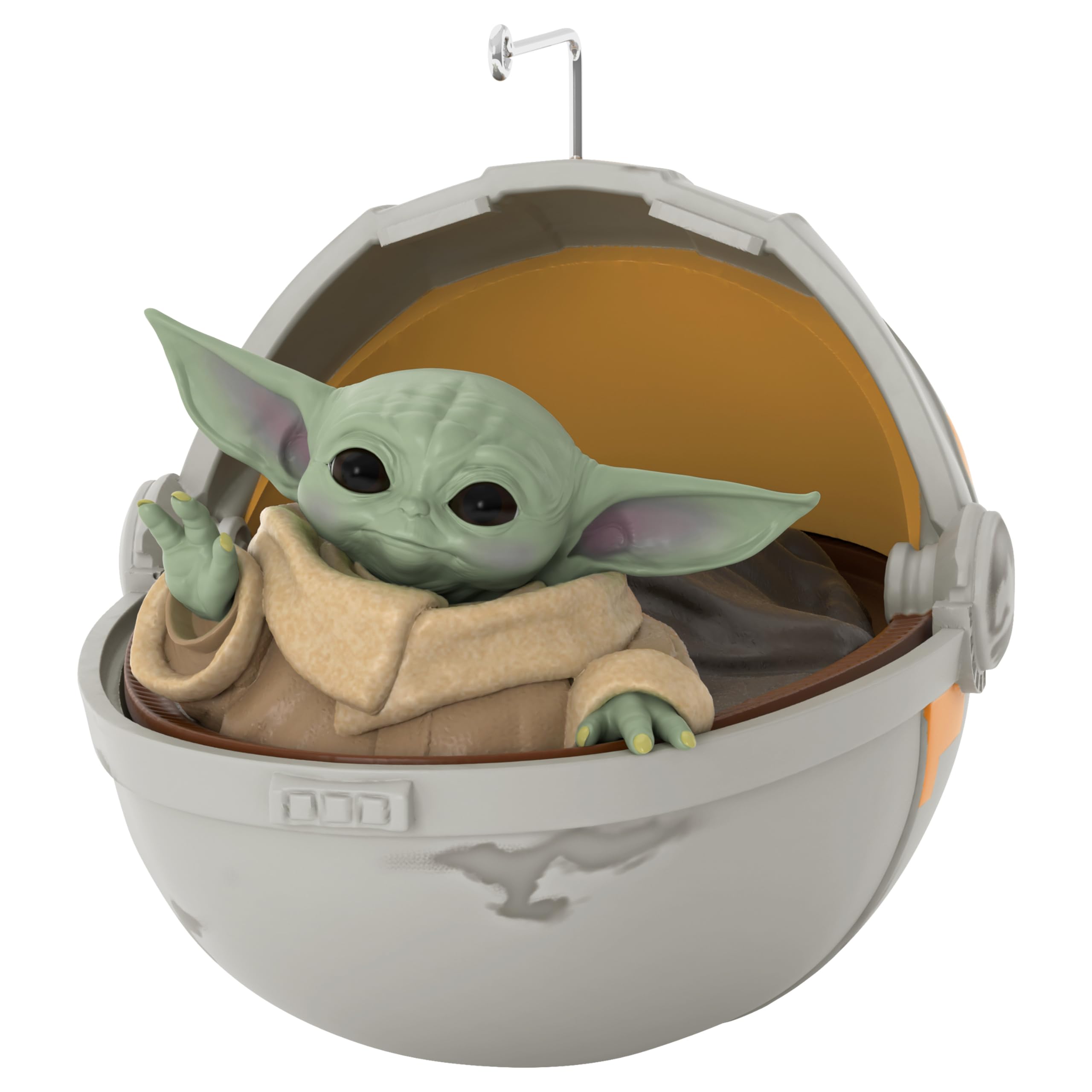 Photo 1 of Hallmark Keepsake Christmas Ornament, Star Wars: The Mandalorian Grogu, Gifts for Star Wars Fans