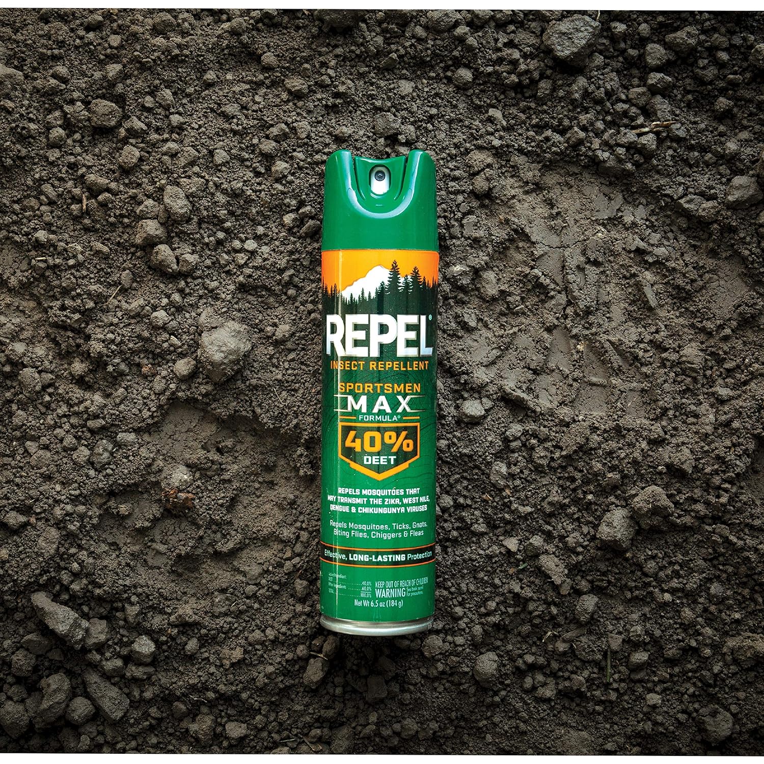 Repel 33801 6-1/2-Ounce Sportsmen Max Formula Aerosol 40-Percent DEET Spray, Case Pack of 1 Insect, 6.5 oz: Industrial & Scientific