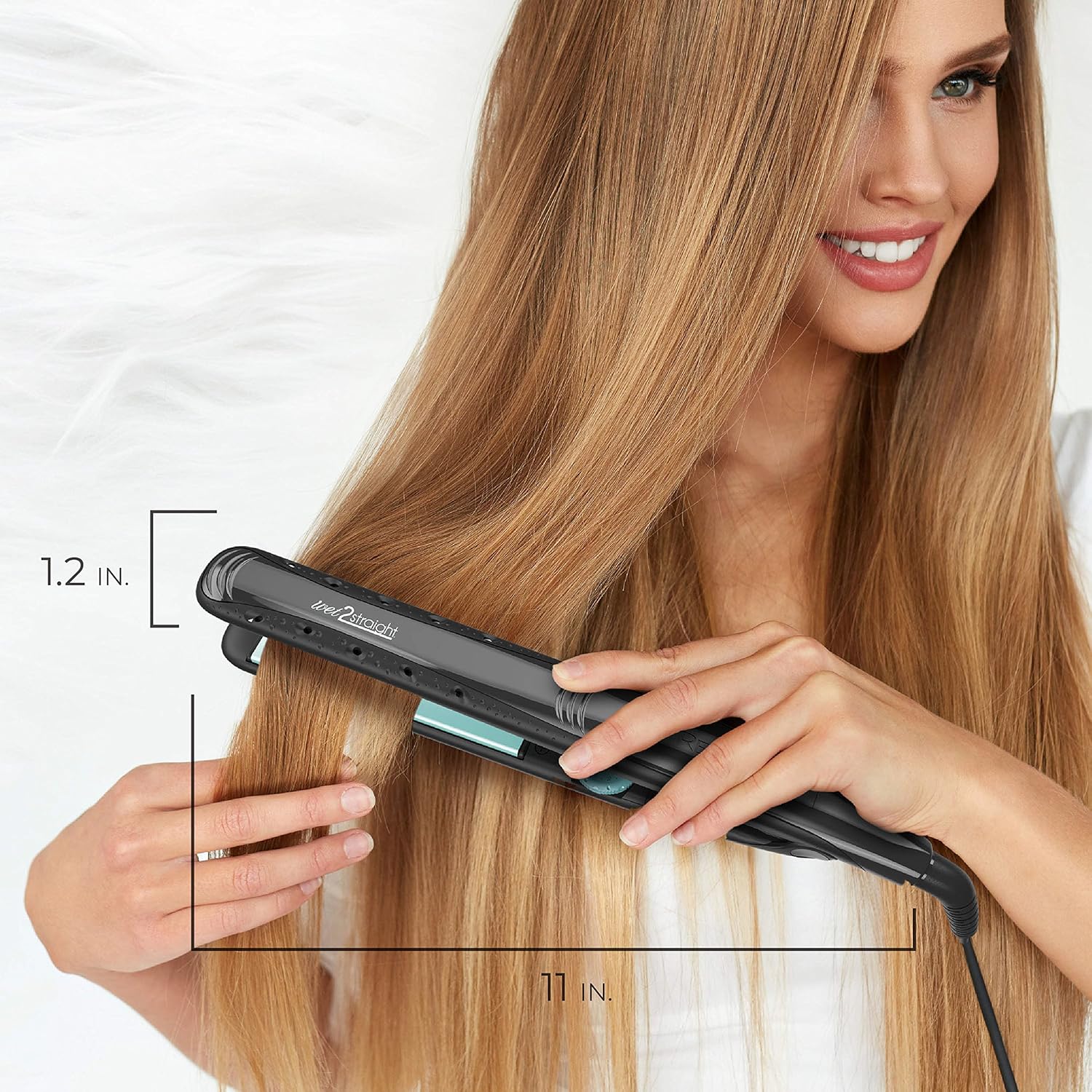 Remington S7310 Wet 2 Straight Hair Straightener, 1-Inch, Black Hair Straightener : Beauty