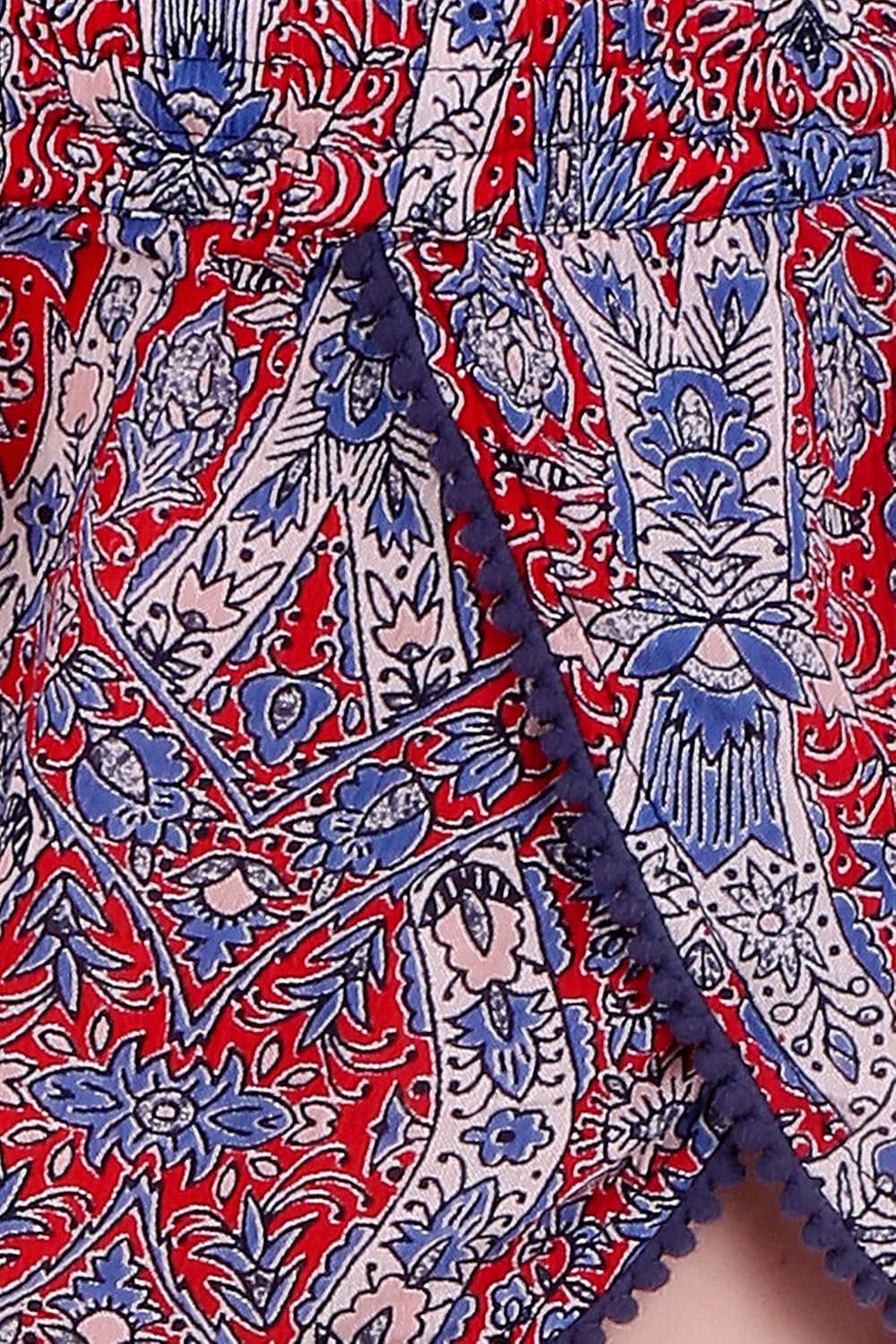 mansicollections multi printed dolphin short for women