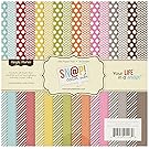 "Sn@p! Color Vibe Collection Paper Pad 6""X6"" 36 Sheets-"