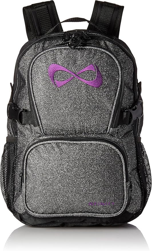 Nfinity Sparkle Petite Backpack, Grey/Purple, Backpacks Amazon Canada