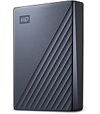 WD 4TB My Passport Portable External Hard Drive HDD, USB 3.0, USB