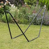 Harbour Housewares Hammock Frame Stand Metal Garden Camping Stand Only view 2
