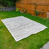 Cost Wise Clear Reinforced Tarpaulin 4m x 6m Garden Ground Sheet view 7