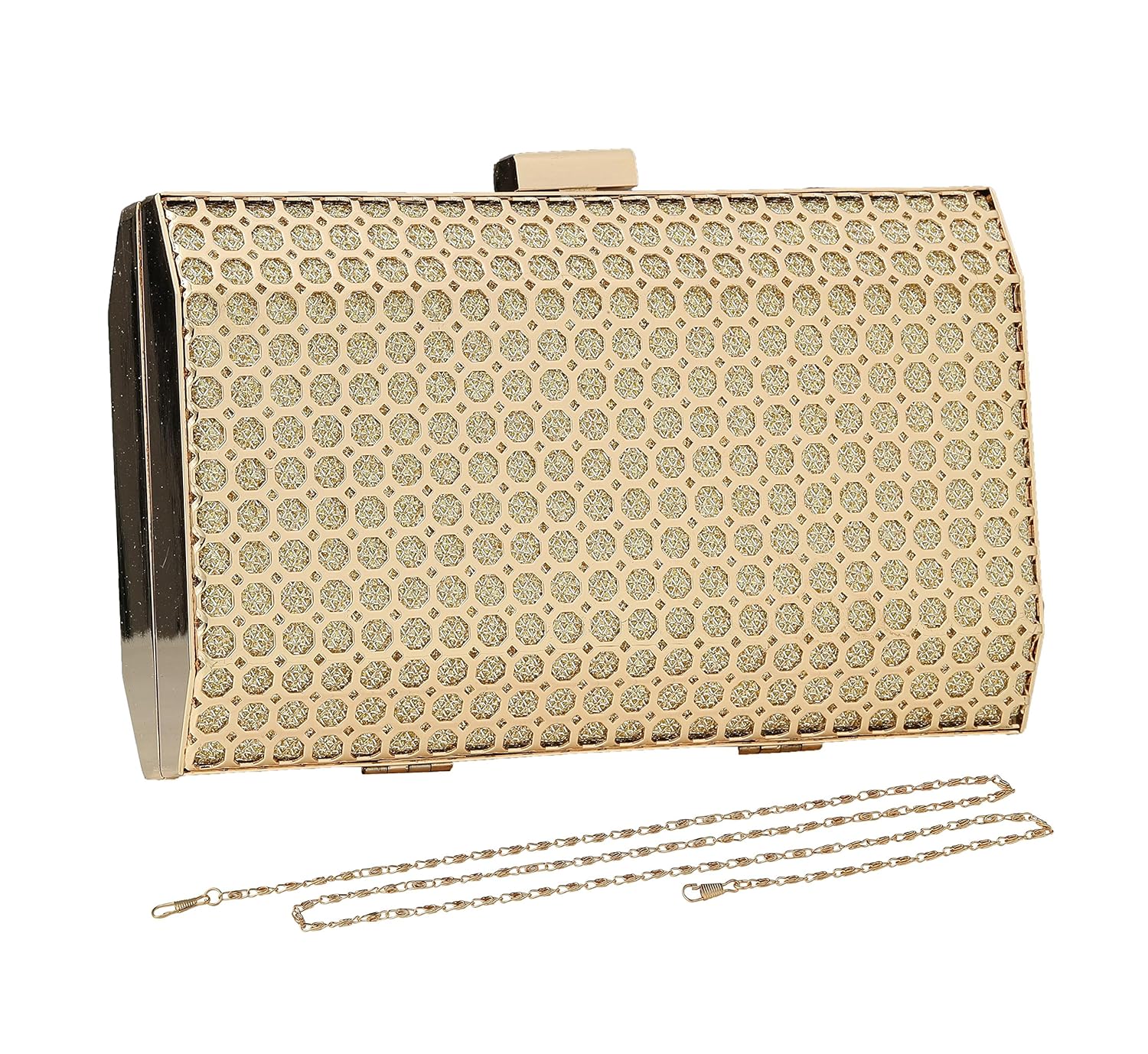 paradox women's clutch (lhw,gold)