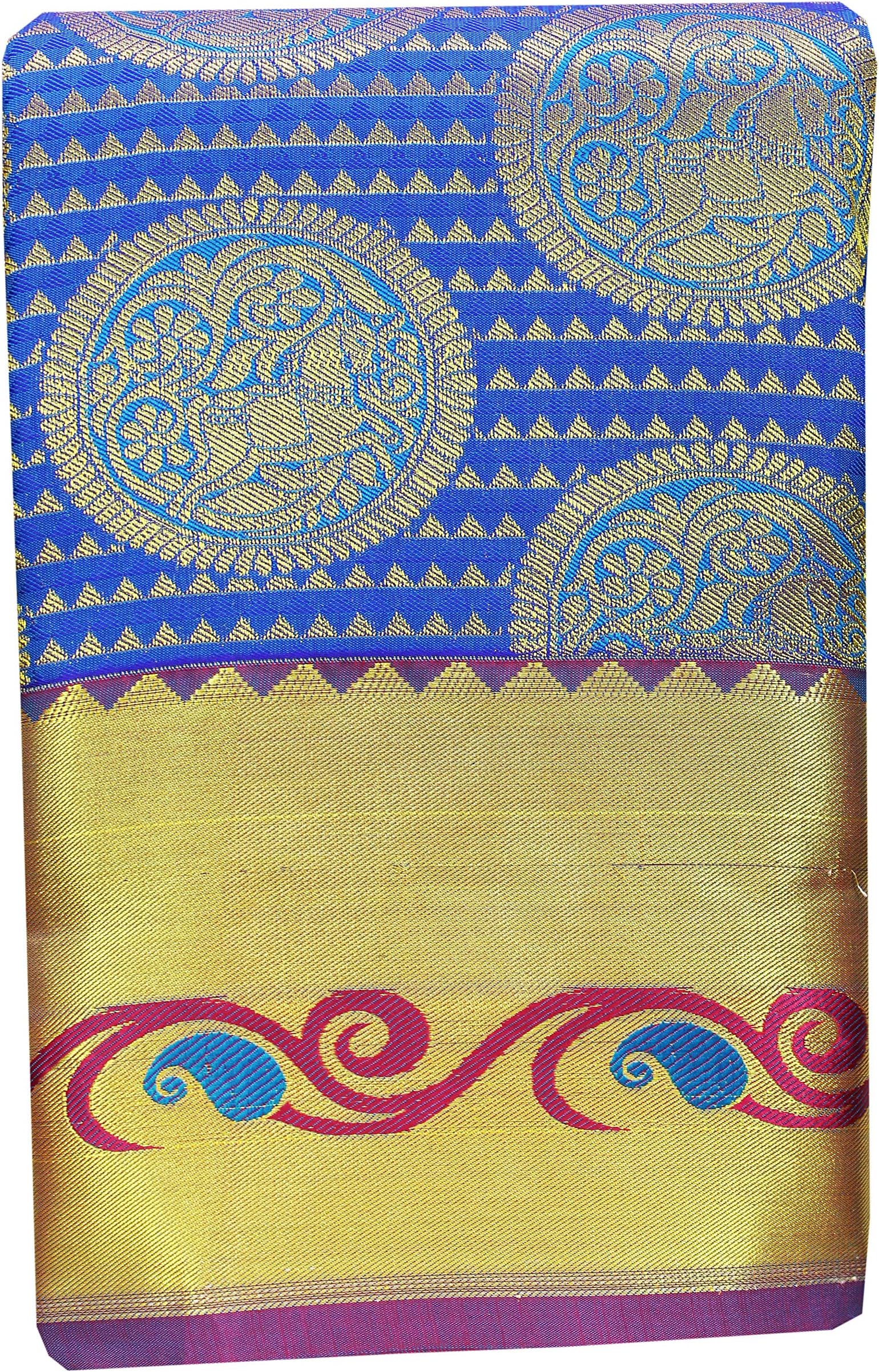 Saravanabava Silks - Kanchipuram Silks Sarees (Kanchi Bridel Art Silks Sarees SRBS051)