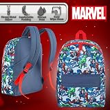 Marvel Spiderman Backpack Kids Teens Blue Rucksack School Bag Daypack Travel view 4