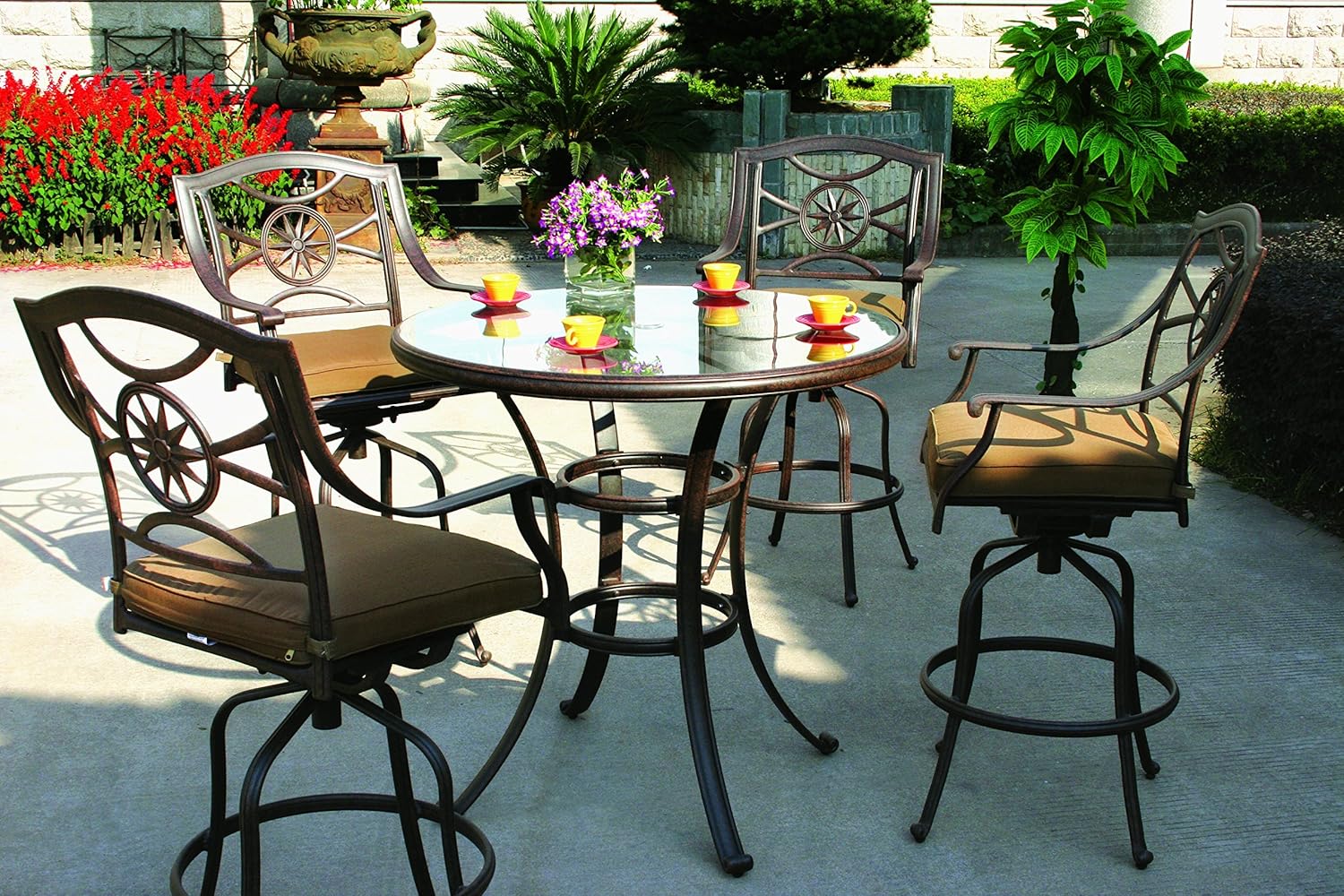 Best Cast Aluminum Bar Table