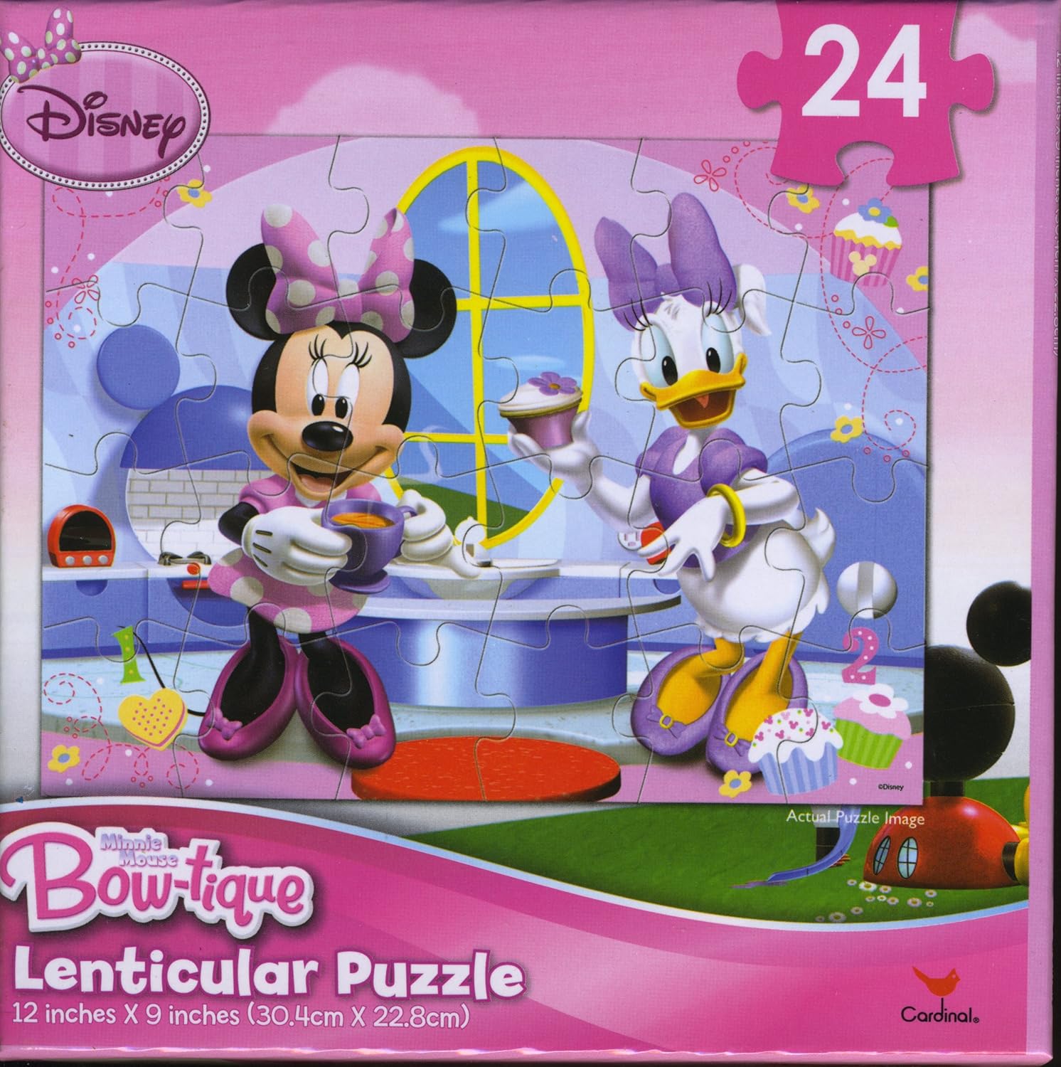 3d puzzle minnie mouse
