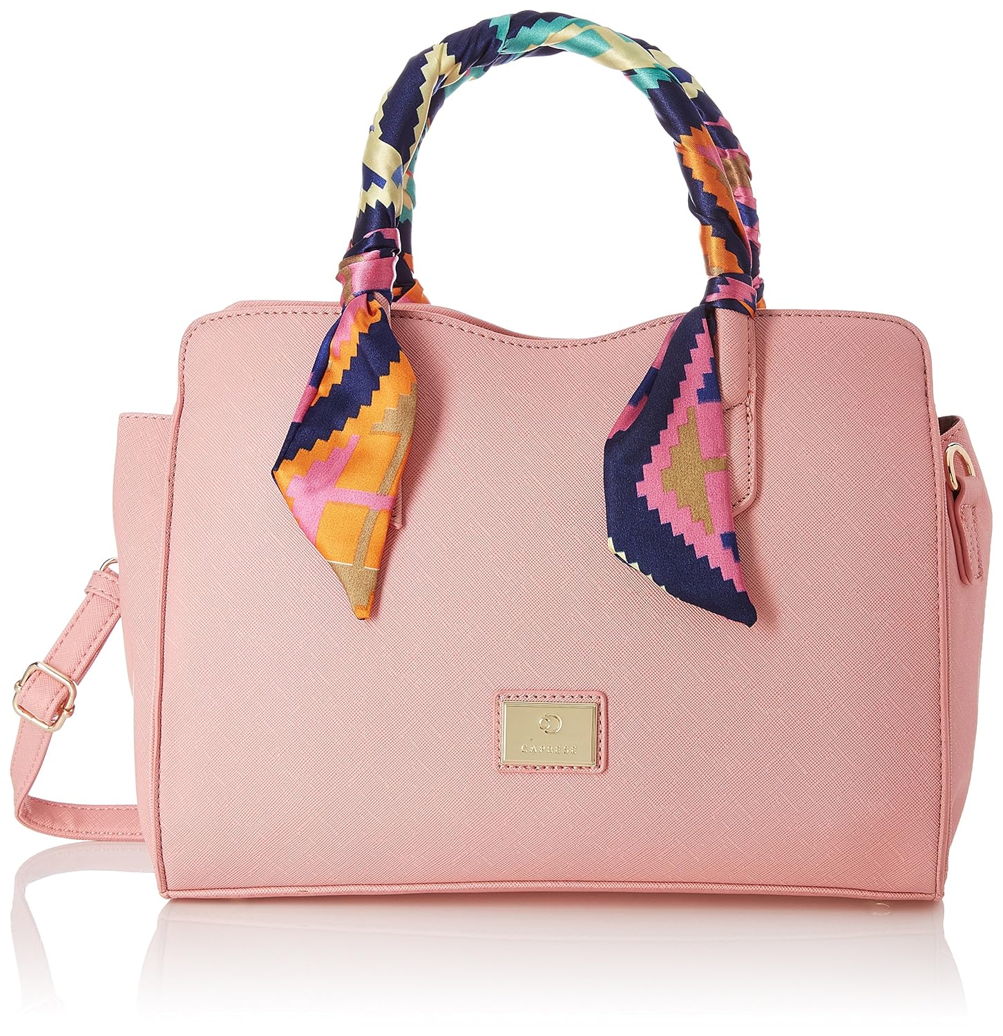 caprese joleen women's satchel (pink rose)