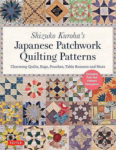 Download Shizuko Kuroha's Japanese Patchwork Quilting Patterns: Charming Quilts, Bags, Pouches, Table Runners and More (English Edition) PDF