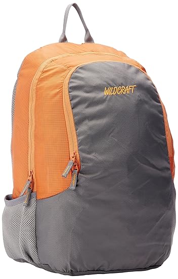 Wildcraft Club Nylon 28 Ltrs Orange Laptop Bag