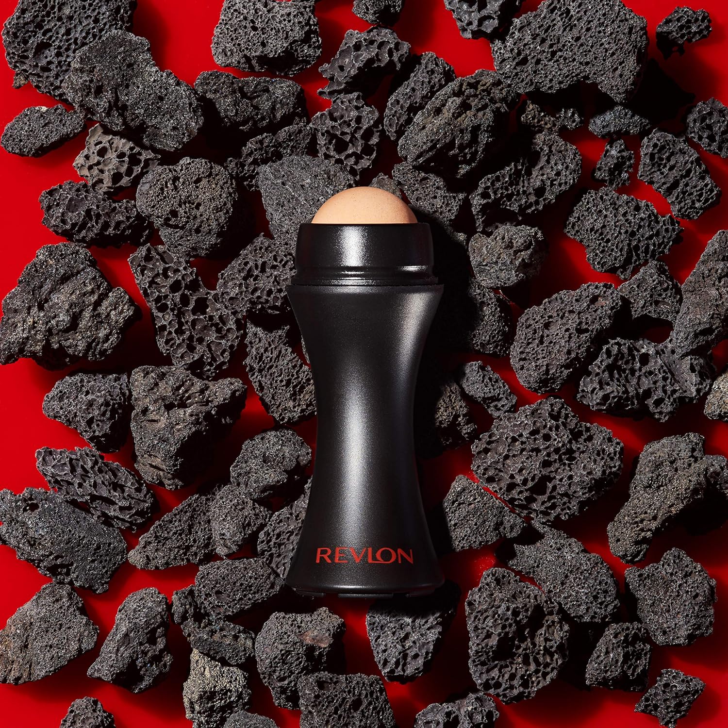 REVLON Oil-Absorbing Volcanic Face Roller, Reusable Facial Skincare Tool for At-Home or On-the-Go Mini Massage: Beauty