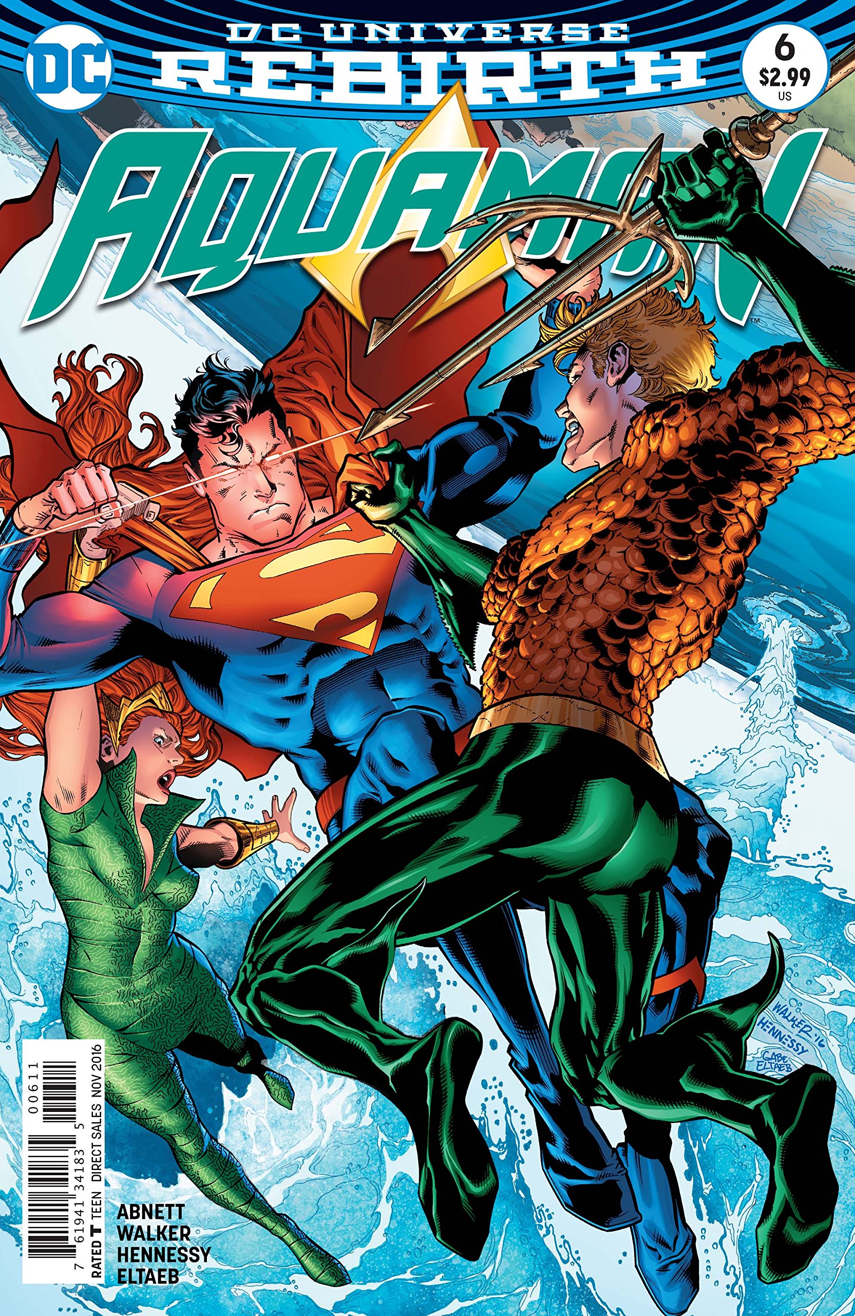 Dc Universe Rebirth Aquaman 6 16 Dan Abnett Amazon Com Books