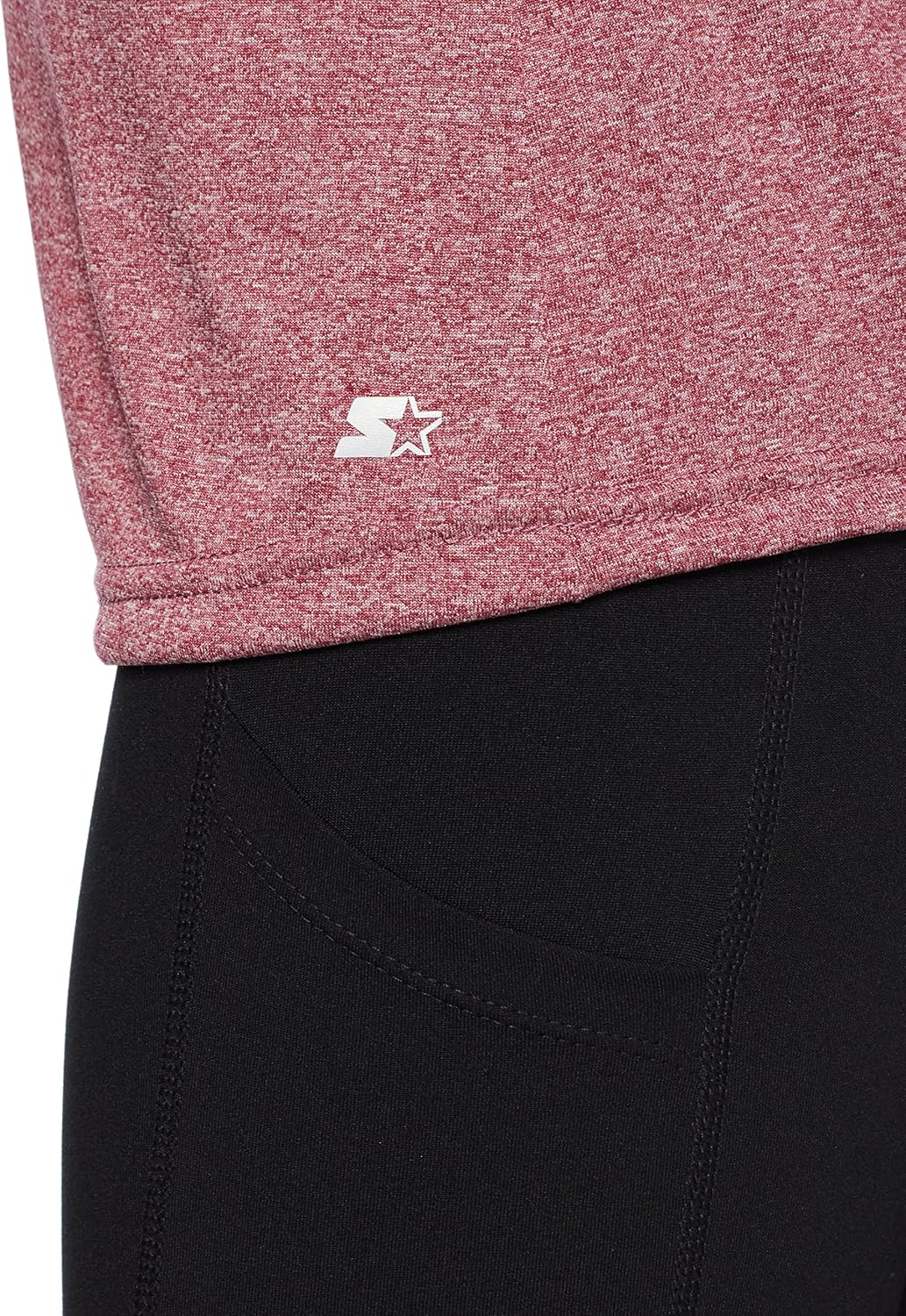 Starter Women's Short Sleeve TRAINING-TECH T-Shirt,  Exclusive: Clothing